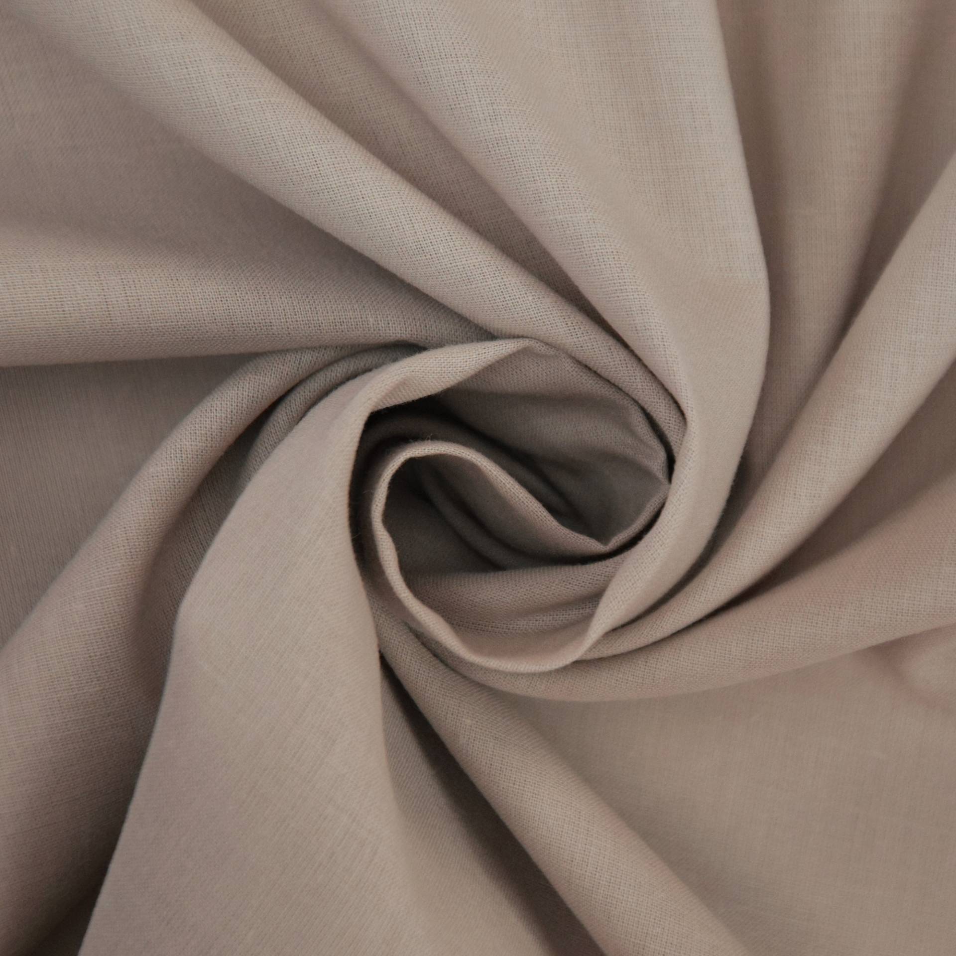 Baumwoll Batist, steingrau von Stoffe Hemmers