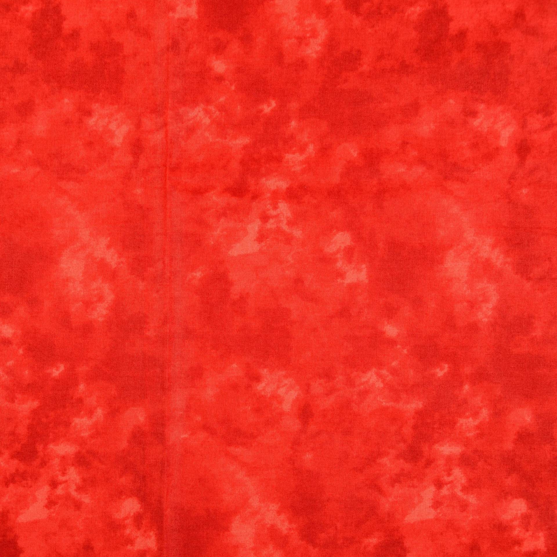 Baumwoll-Cretonne Batikoptik, rot Baumwoll-Cretonne Batikoptik, rot von Stoffe Hemmers