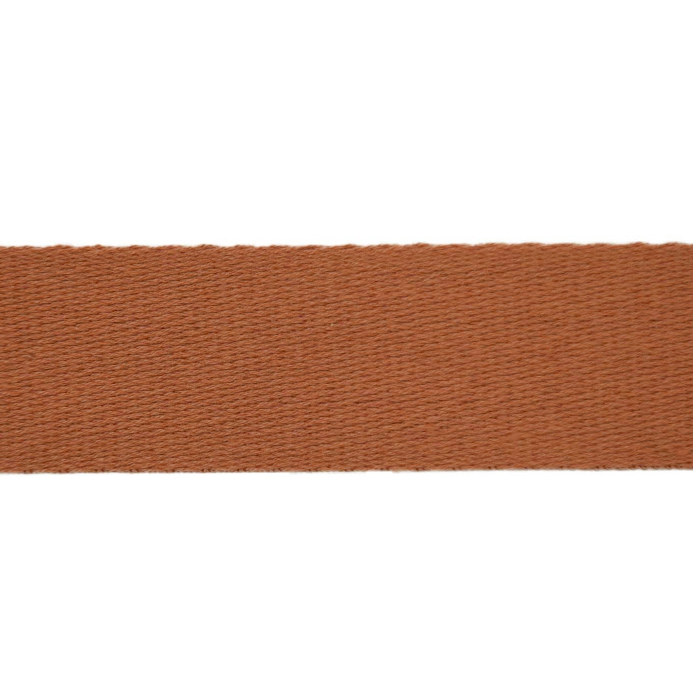 Baumwoll-Gurtband uni cognac 38 mm Baumwoll-Gurtband uni cognac 38 mm von Stoffe Hemmers