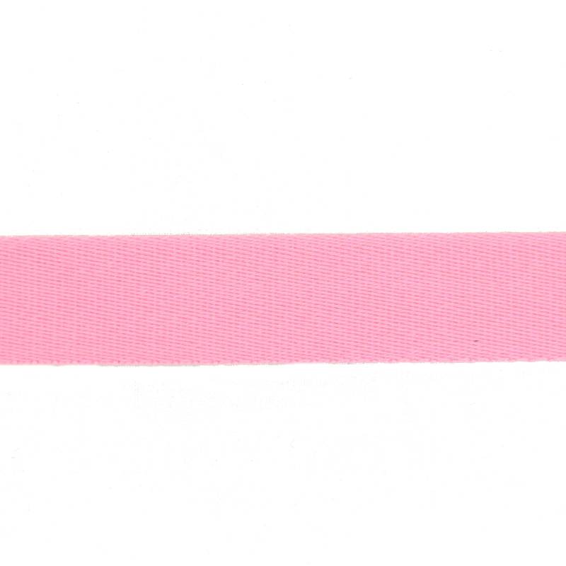 Baumwoll-Gurtband uni rosa 38 mm von Stoffe Hemmers