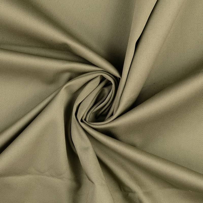 Baumwoll-Köper blassoliv Baumwoll-Köper blassoliv von Stoffe Hemmers