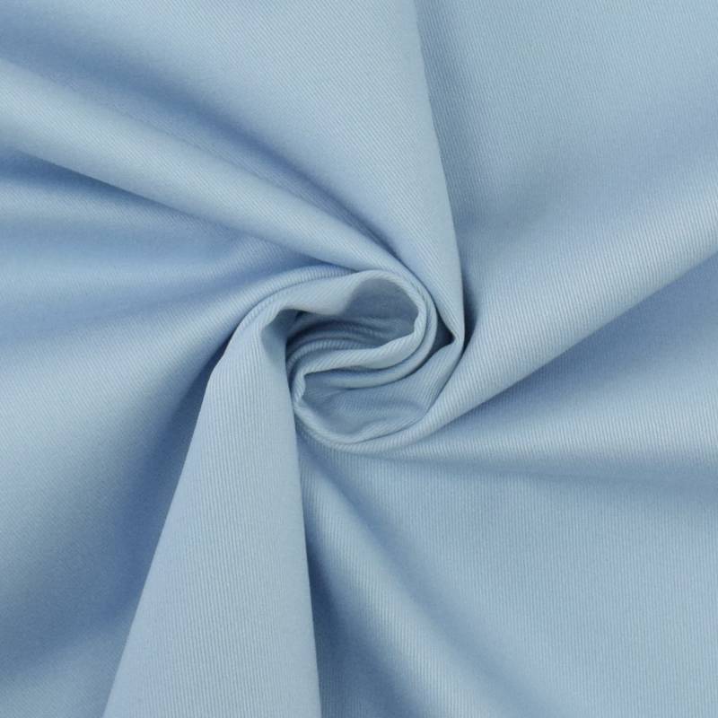 Baumwoll-Köper hellblau Baumwoll-Köper hellblau von Stoffe Hemmers