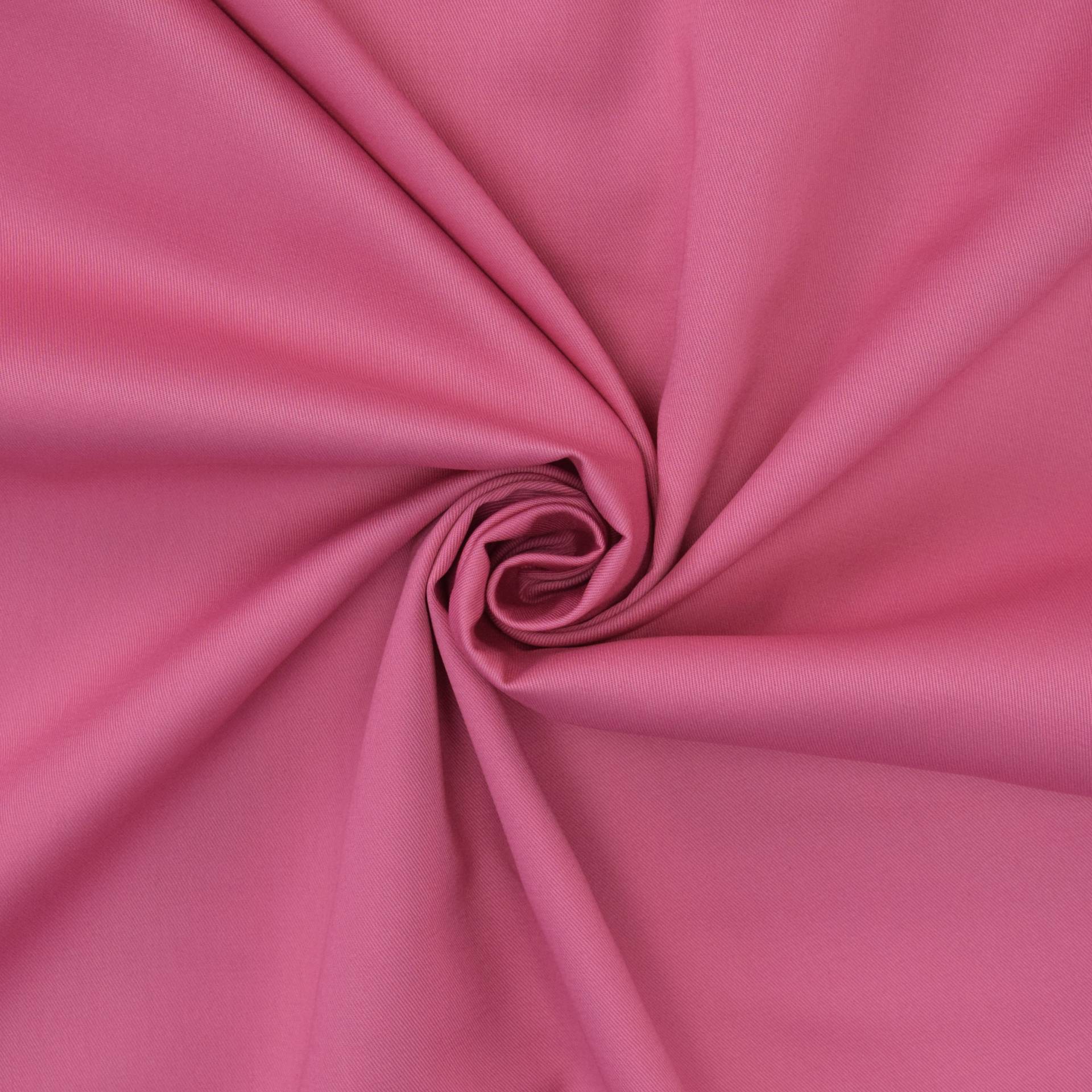 Baumwoll-Köper pink von Stoffe Hemmers