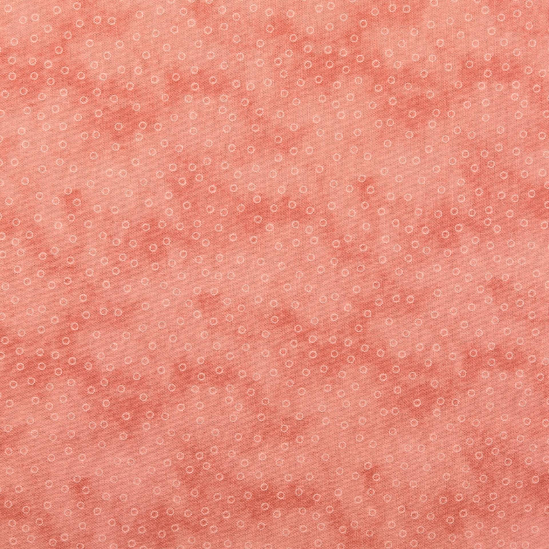 Baumwoll Popeline Big Dots, rosé von Stoffe Hemmers