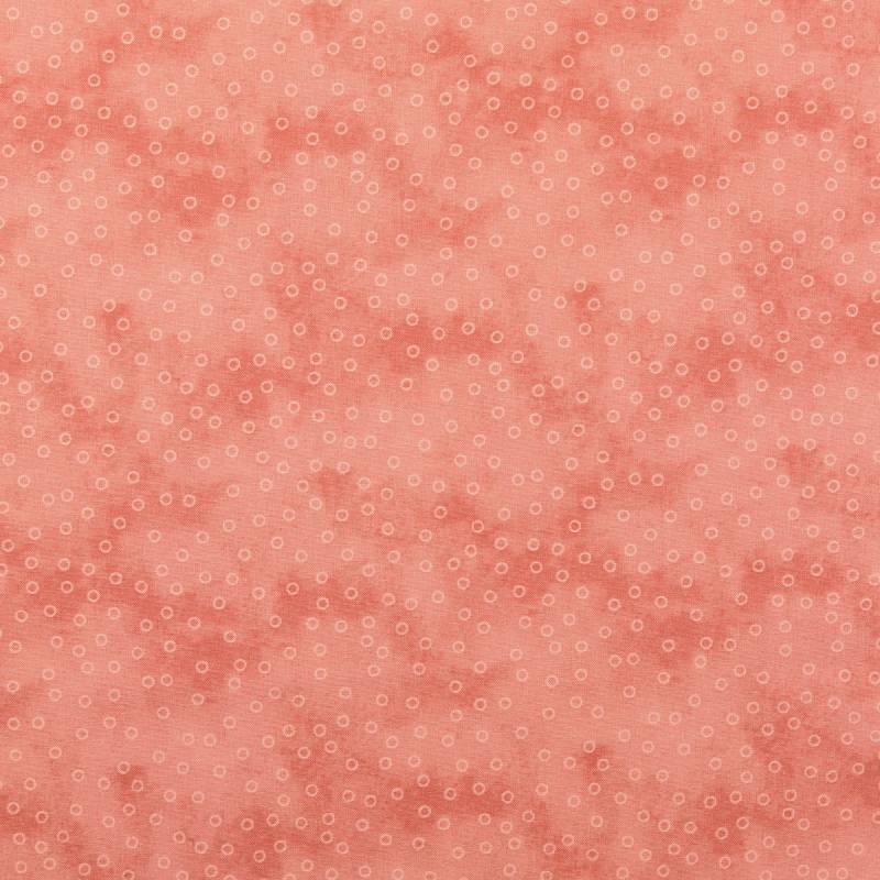 Baumwoll Popeline Big Dots, rosé von Stoffe Hemmers