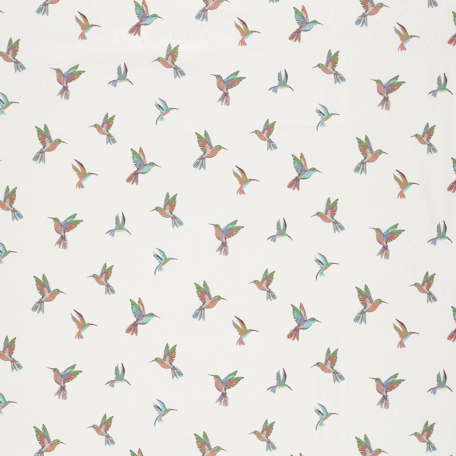 Baumwoll Popeline Kolibri, wollweiß von Stoffe Hemmers