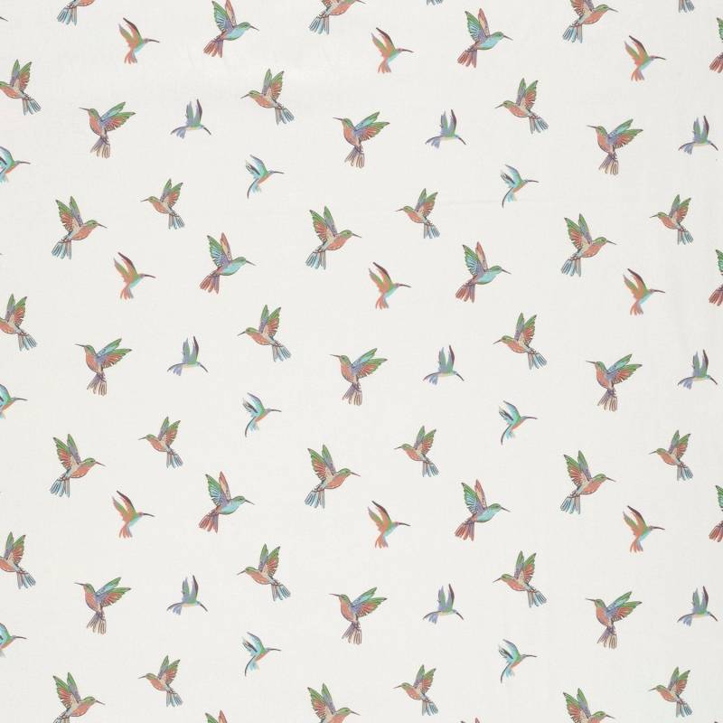 Baumwoll Popeline Kolibri, wollweiß von Stoffe Hemmers