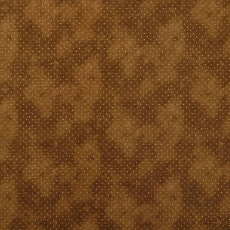 Baumwoll Popeline Small Dots, braun Baumwoll Popeline Small Dots, braun von Stoffe Hemmers
