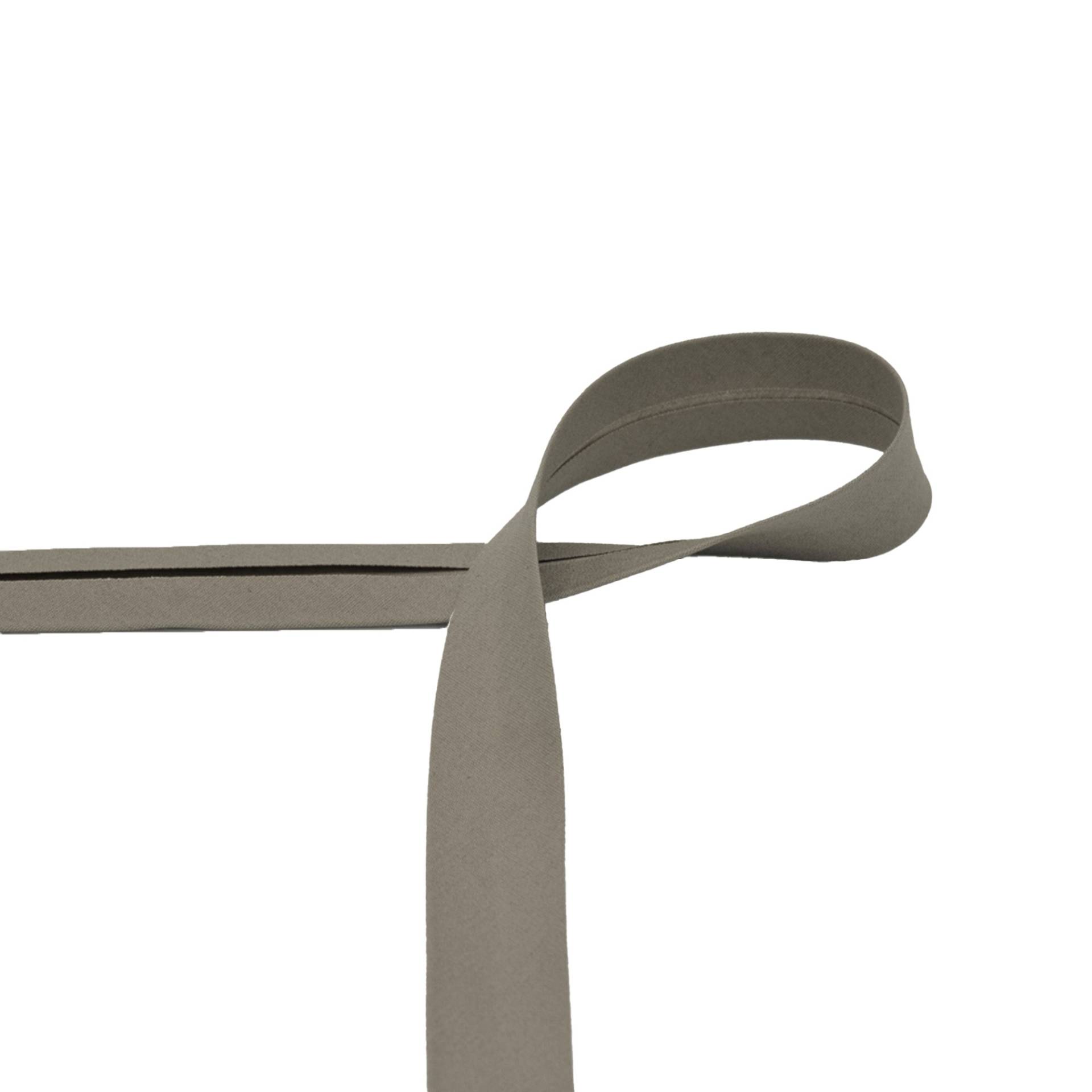 Baumwoll Schrägband 20 mm, taupe Baumwoll Schrägband 20 mm, taupe von Stoffe Hemmers