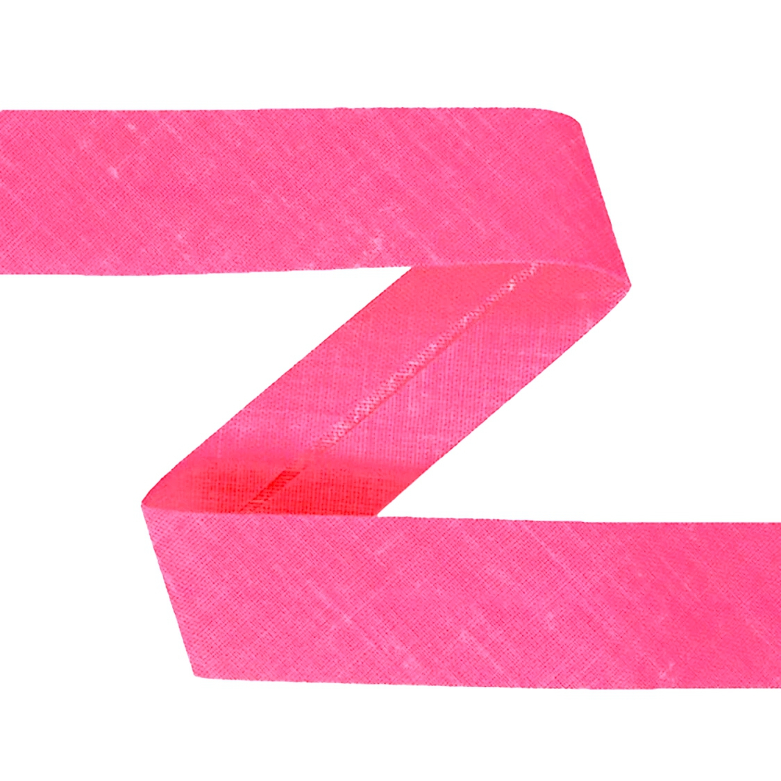 Baumwoll-Schrägband neonpink Baumwoll-Schrägband neonpink von Stoffe Hemmers