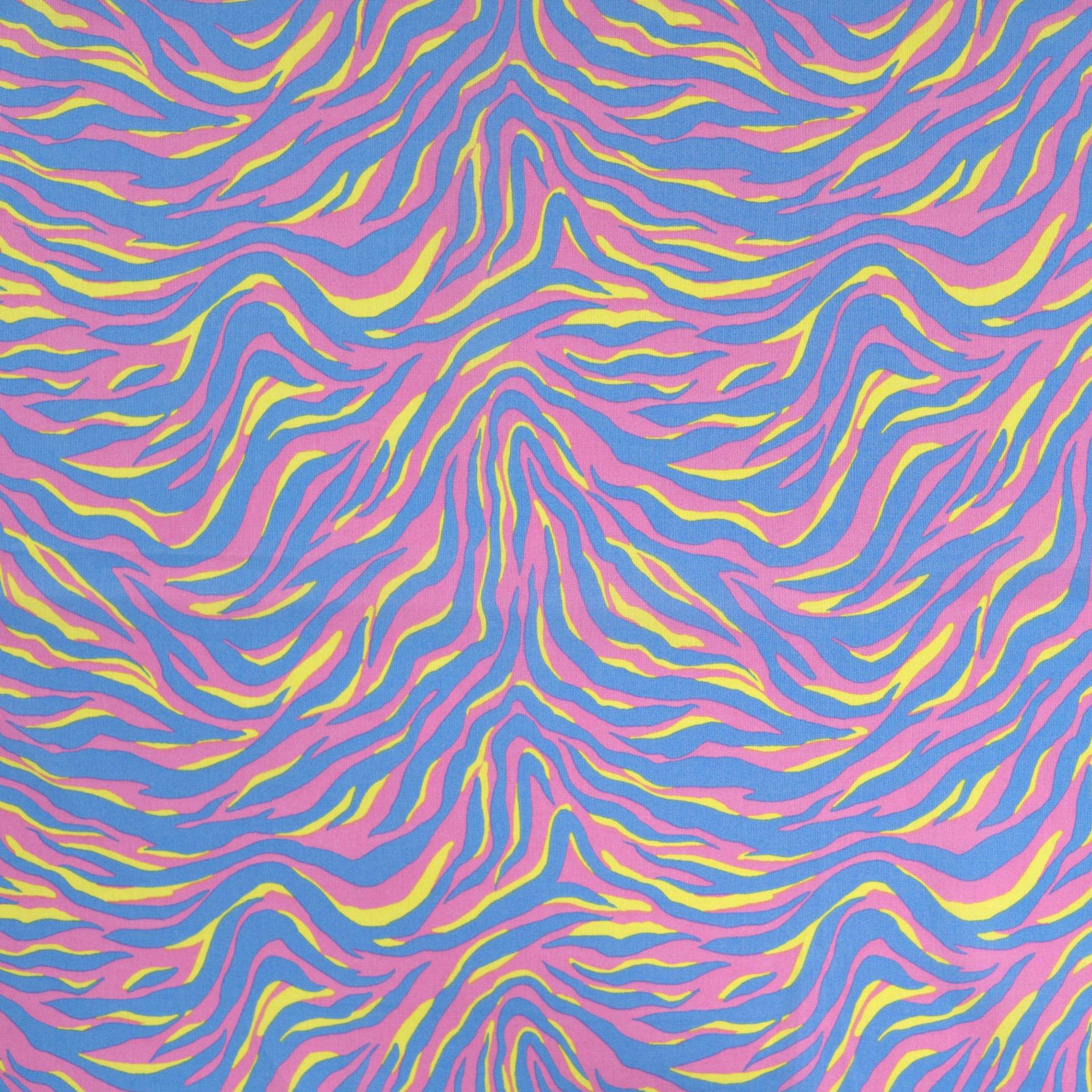 Baumwoll Voile Enjoy Sorbet Beach Animal Print, rosa von Stoffe Hemmers