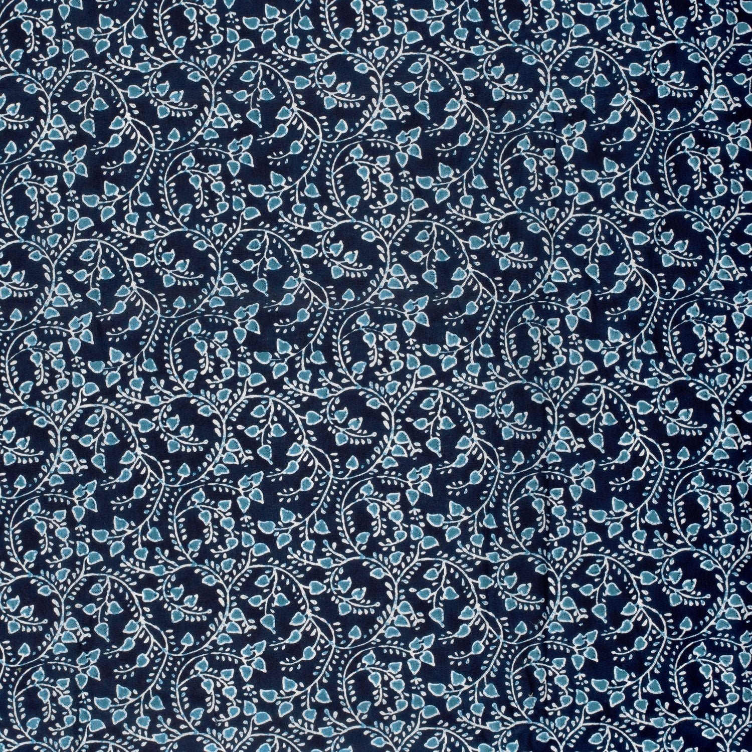 Baumwoll Voile Twigs, marine von Stoffe Hemmers