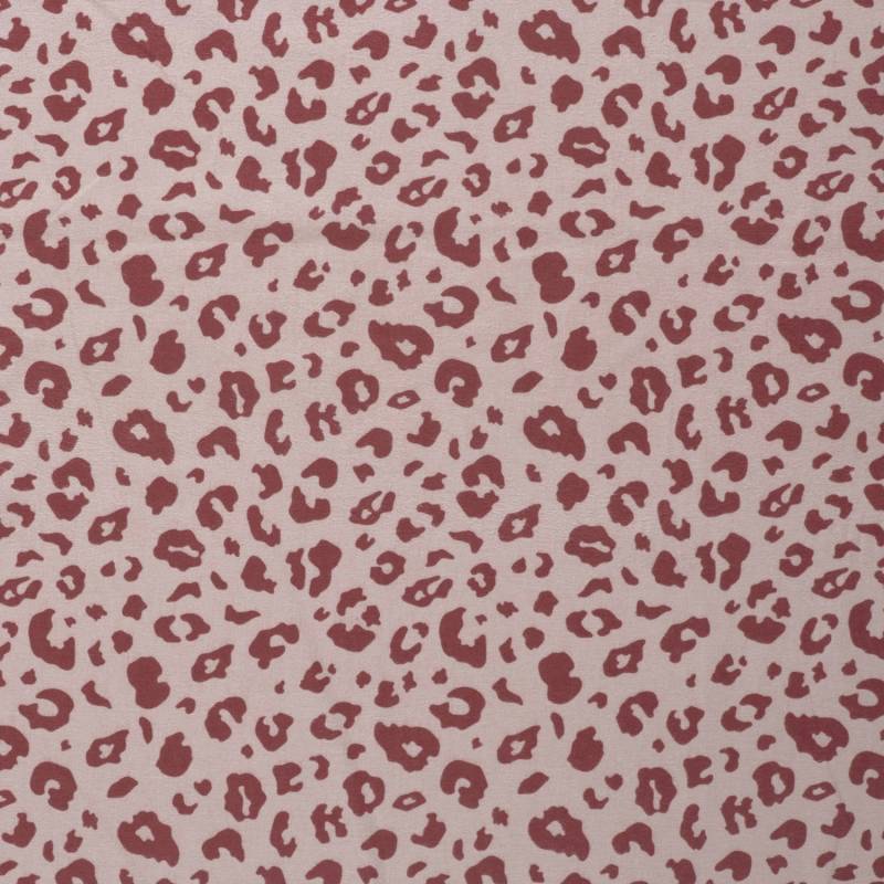 Baumwollflanell Leo Spots, rosa Baumwollflanell Leo Spots, rosa von Stoffe Hemmers