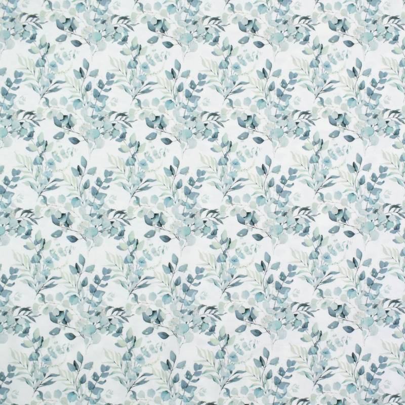 Baumwolljersey Eucalyptus, wollweiß von Stoffe Hemmers