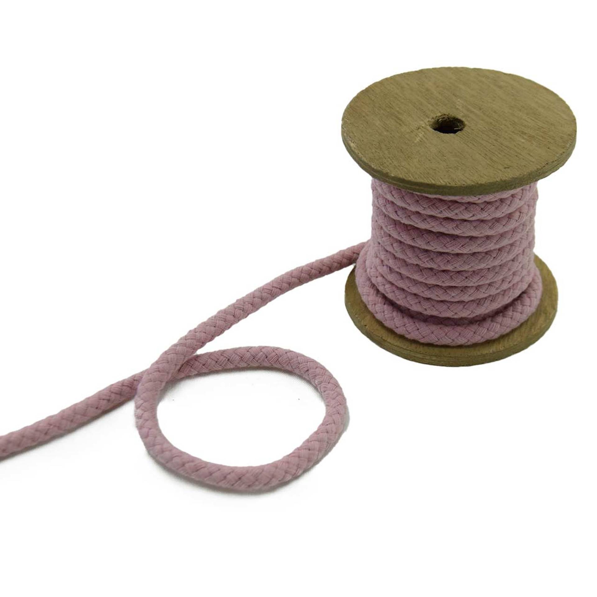 Kordel 6 mm, altrosa Kordel 6 mm, altrosa von Stoffe Hemmers