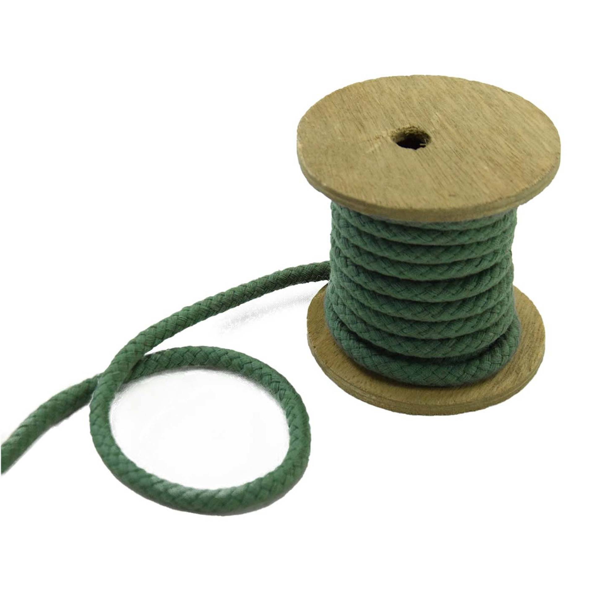 Kordel 6 mm, mittelgrün Kordel 6 mm, mittelgrün von Stoffe Hemmers