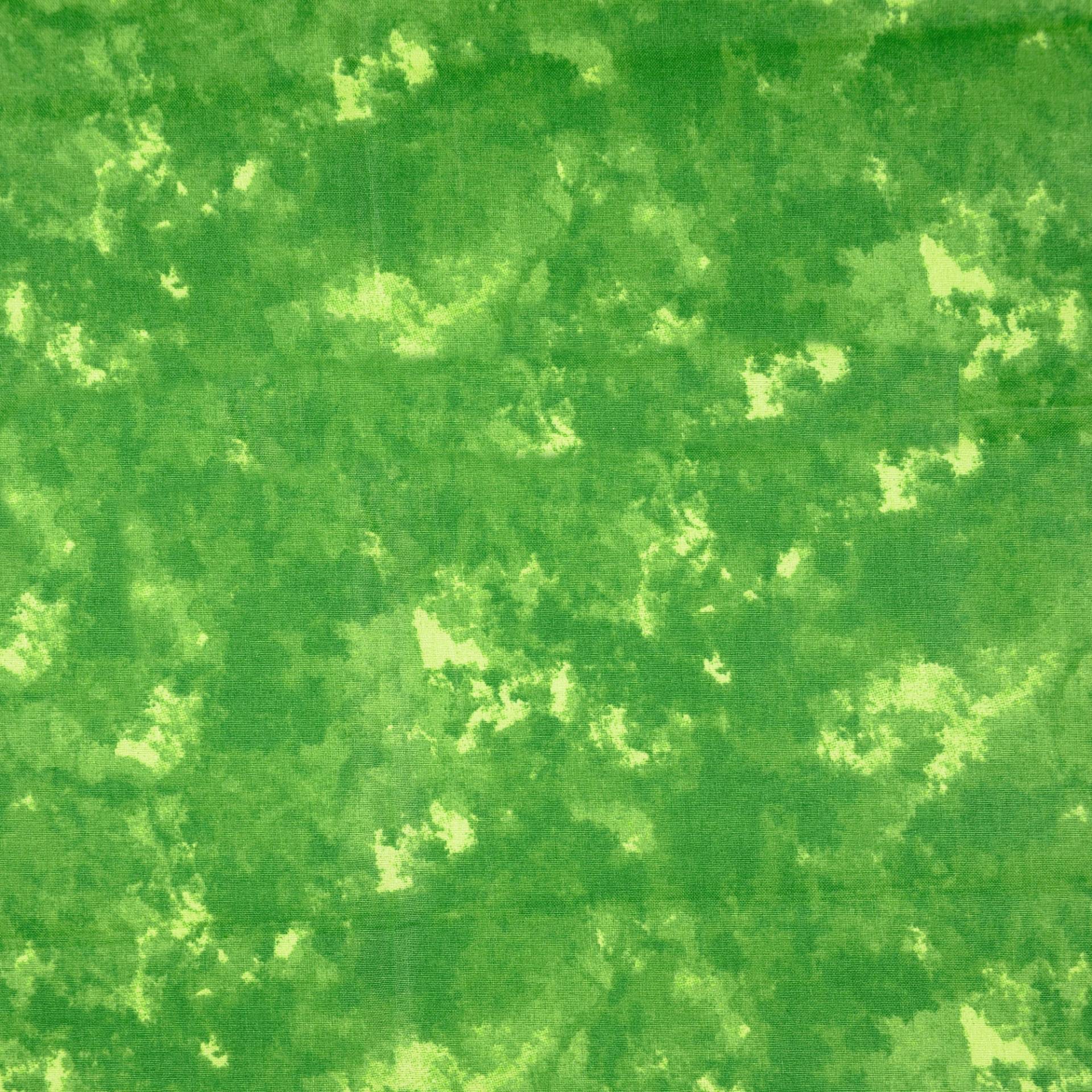 Baumwoll-Cretonne Batikoptik, hellgrün Baumwoll-Cretonne Batikoptik, hellgrün von Stoffe Hemmers