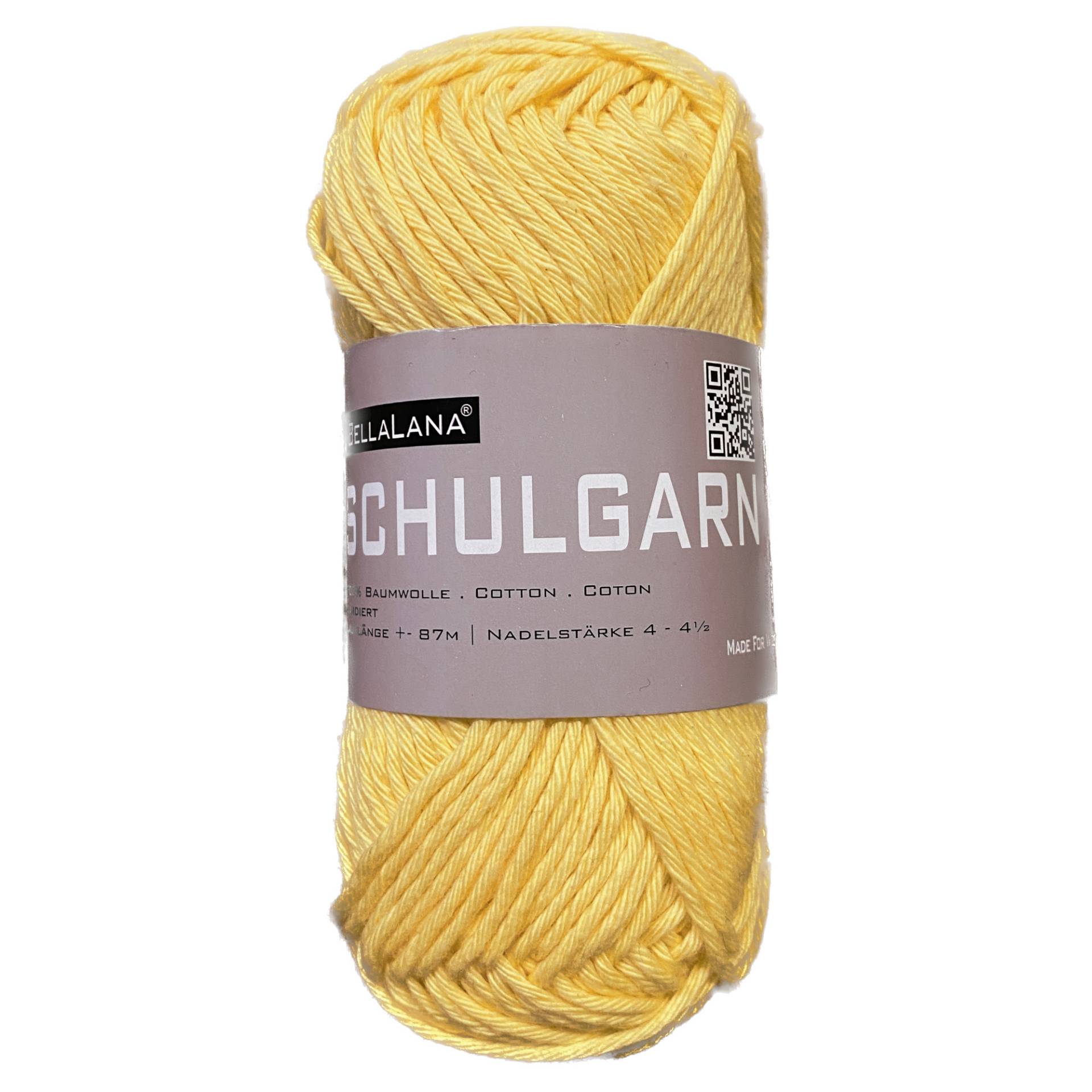 BellaLana Schulgarn 50gr. , gelb BellaLana Schulgarn 50gr. , gelb von Stoffe Hemmers