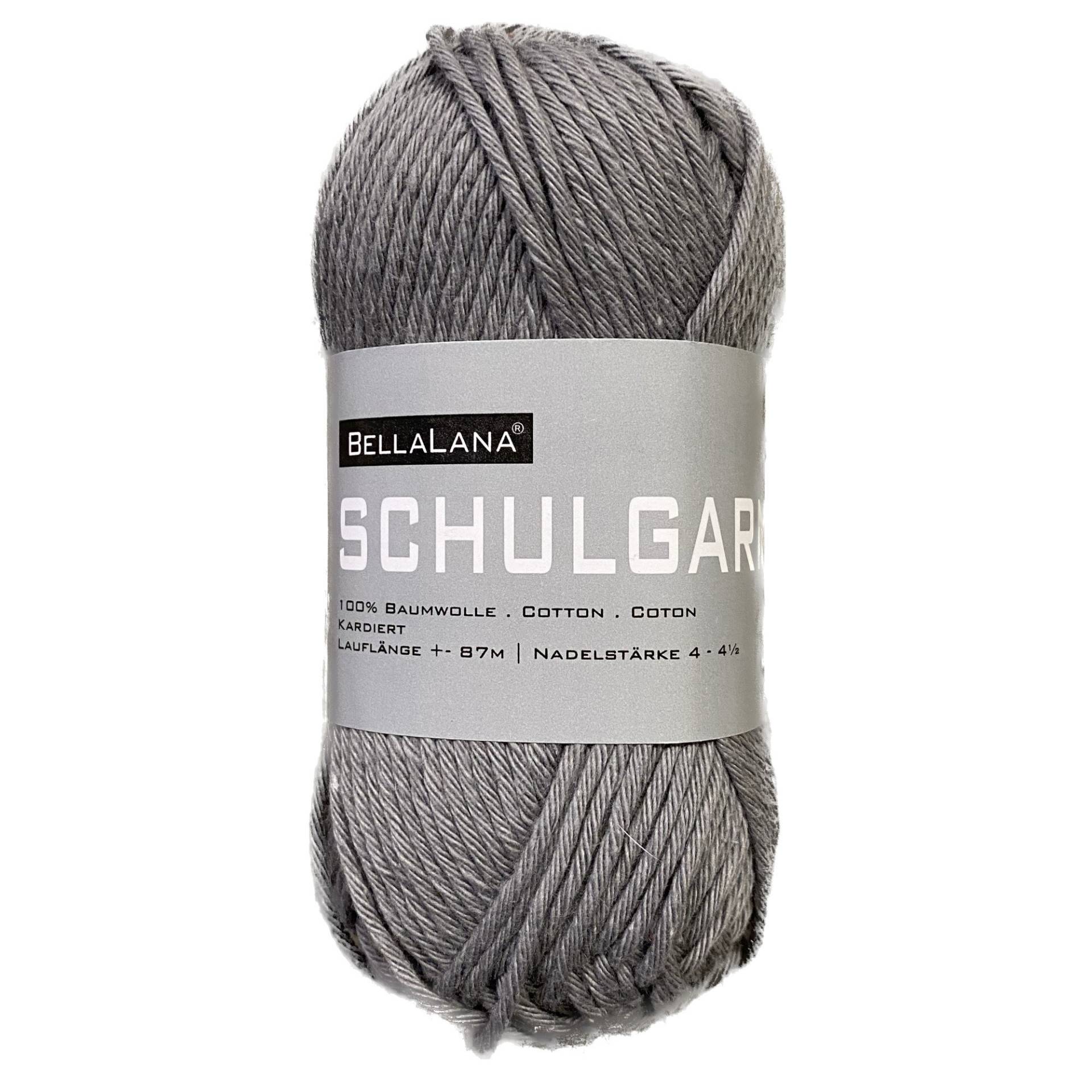 BellaLana Schulgarn 50gr. , grau BellaLana Schulgarn 50gr. , grau von Stoffe Hemmers