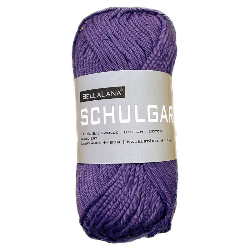 BellaLana Schulgarn 50gr. , lila von Stoffe Hemmers