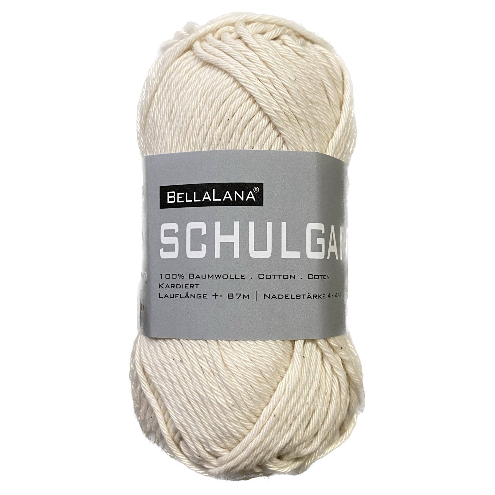 BellaLana Schulgarn 50gr. , natur BellaLana Schulgarn 50gr. , natur von Stoffe Hemmers