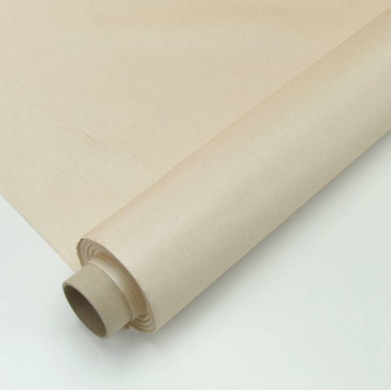 Beschichtete Baumwolle uni, hellbeige von Stoffe Hemmers