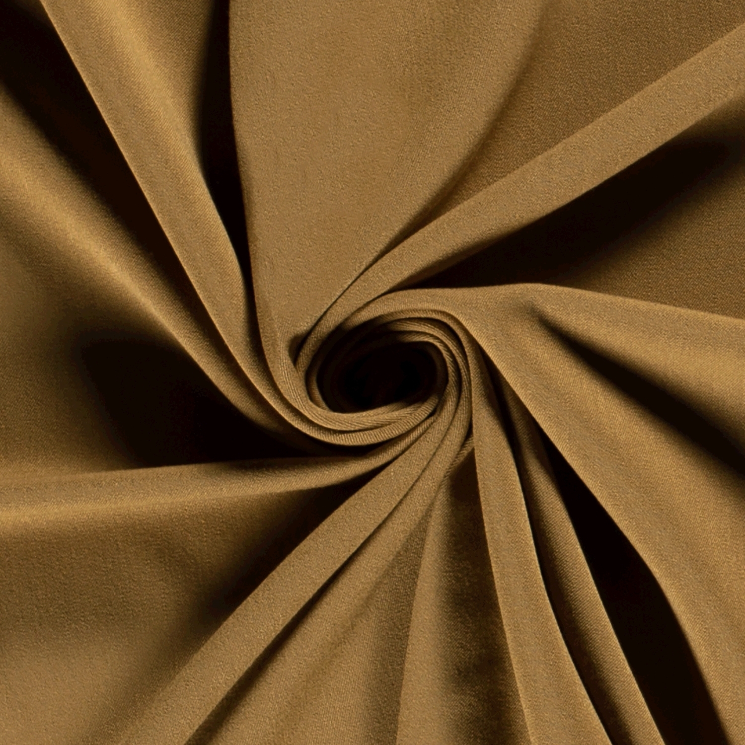 Bi Stretch Gabardine, camel von Stoffe Hemmers