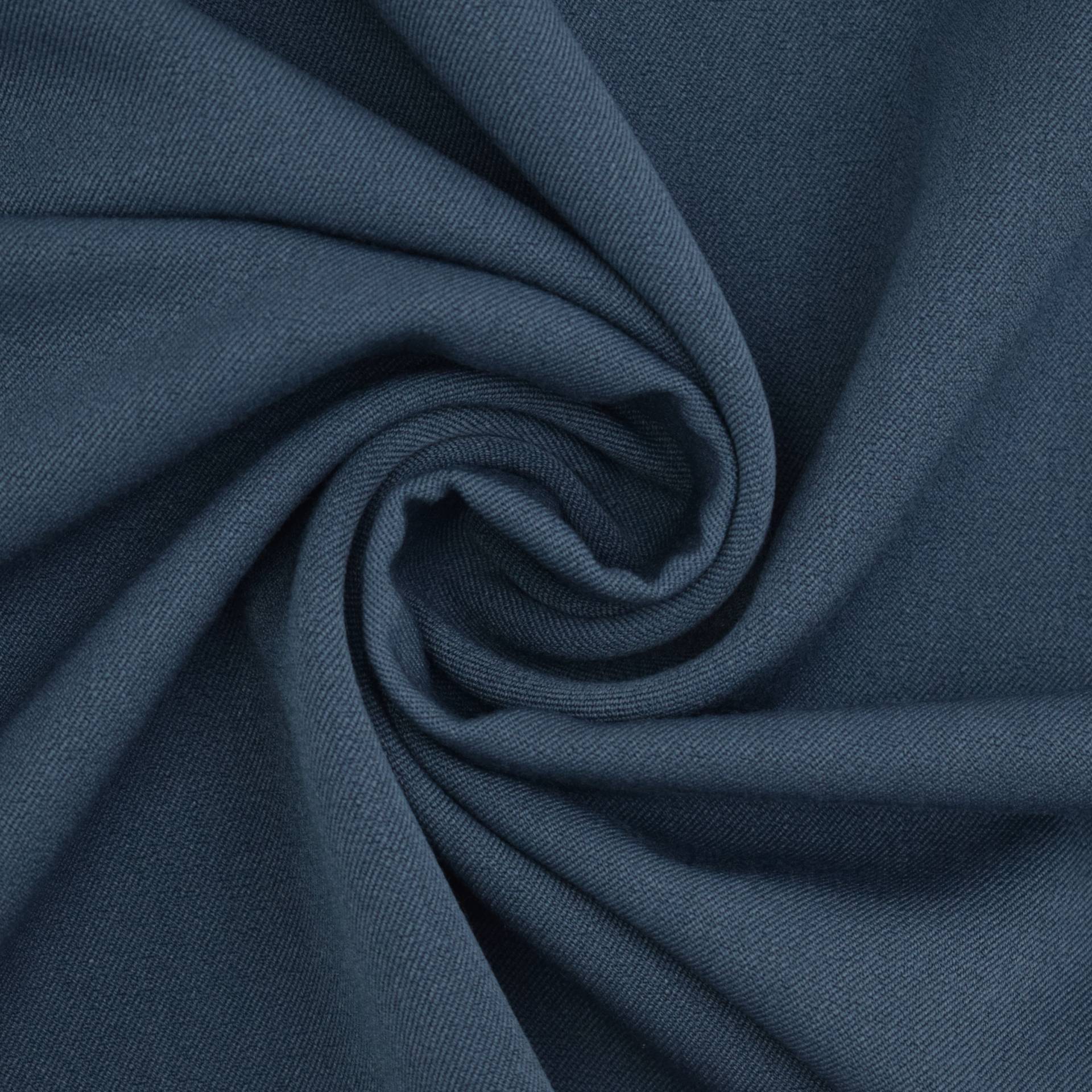 Bi Stretch Gabardine, dunkel jeansblau Bi Stretch Gabardine, dunkel jeansblau von Stoffe Hemmers