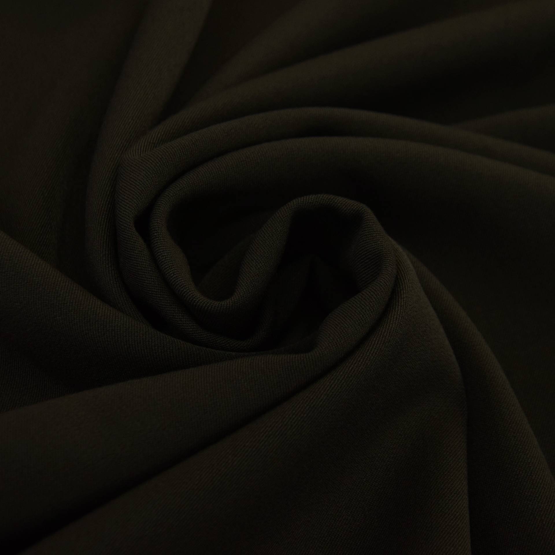 Bi Stretch Gabardine, dunkelbraun Bi Stretch Gabardine, dunkelbraun von Stoffe Hemmers