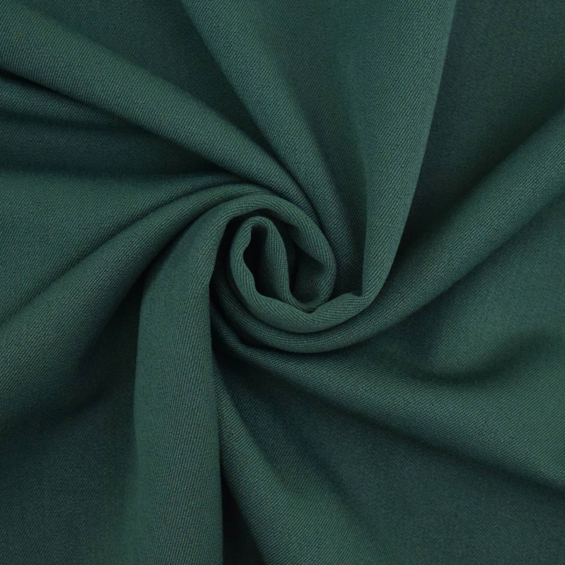 Bi Stretch Gabardine, dunkelgrün Bi Stretch Gabardine, dunkelgrün von Stoffe Hemmers