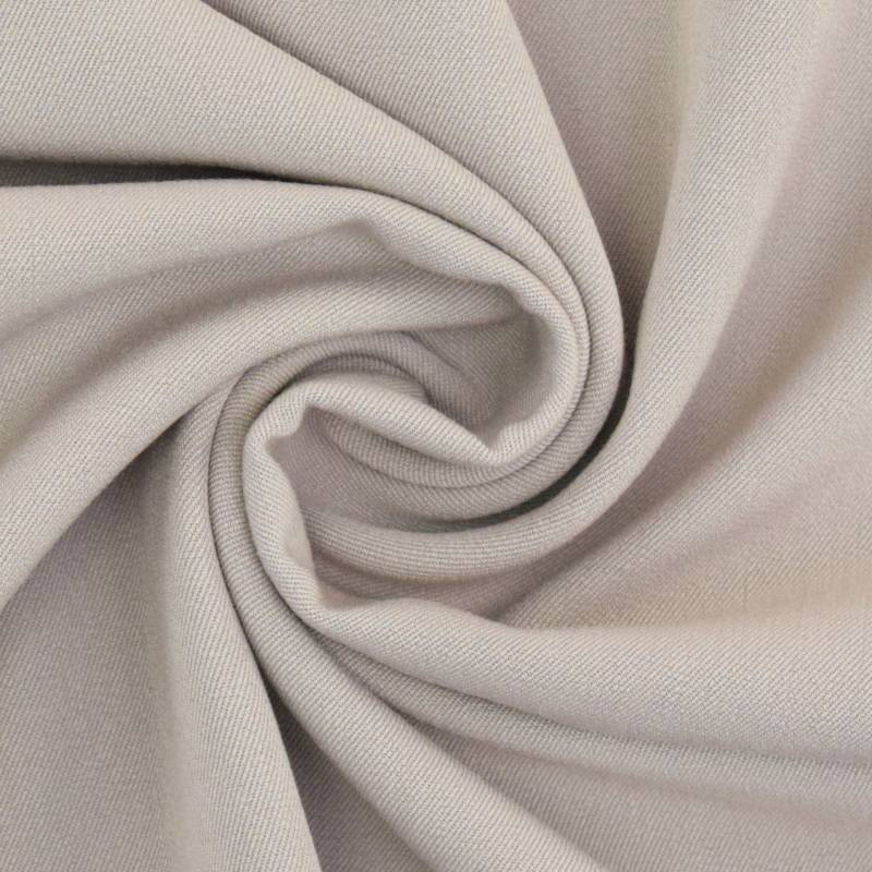 Bi Stretch Gabardine, hellbeige von Stoffe Hemmers