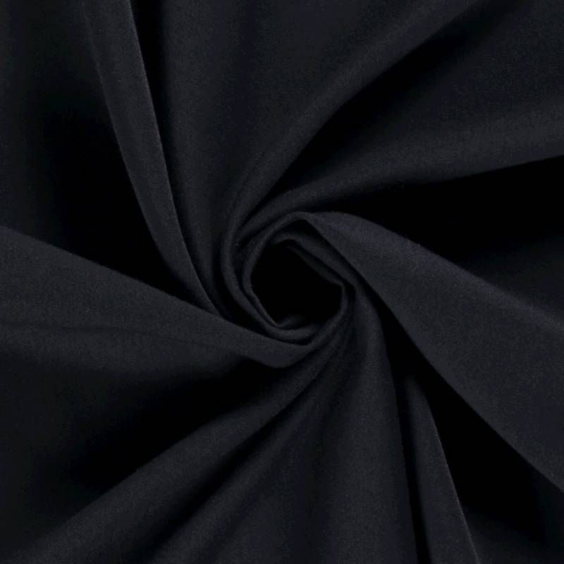 Bi Stretch Gabardine, tief dunkelblau von Stoffe Hemmers