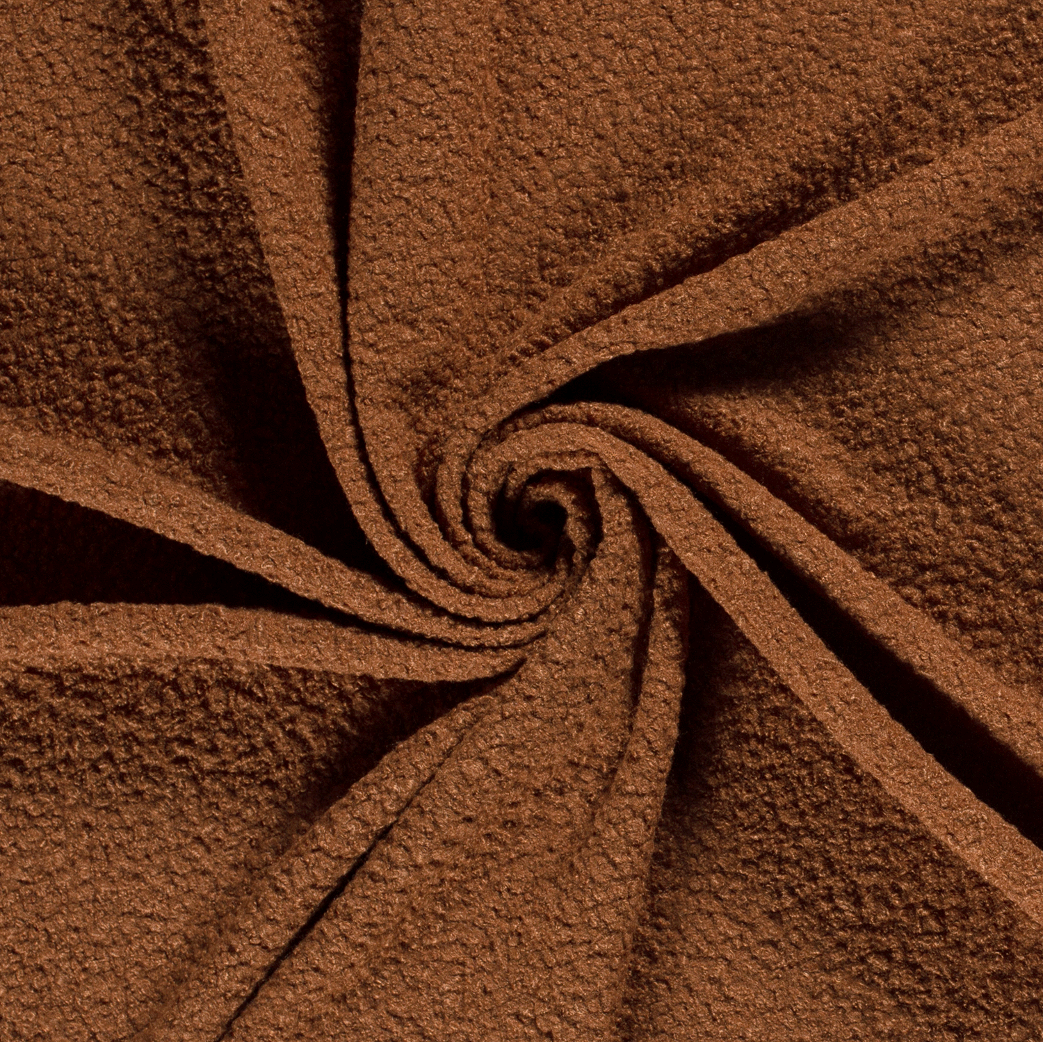 Bouclé, rehbraun von Stoffe Hemmers