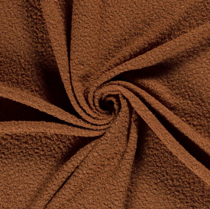 Bouclé, rehbraun von Stoffe Hemmers