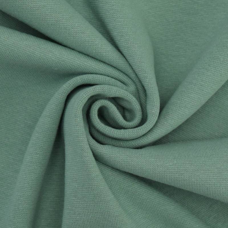 Bündchen glatt, dunkelmint von Stoffe Hemmers