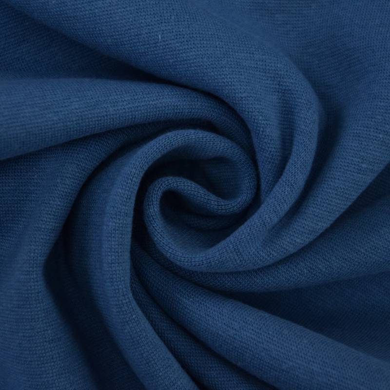 Bündchen glatt, jeansblau Bündchen glatt, jeansblau von Stoffe Hemmers