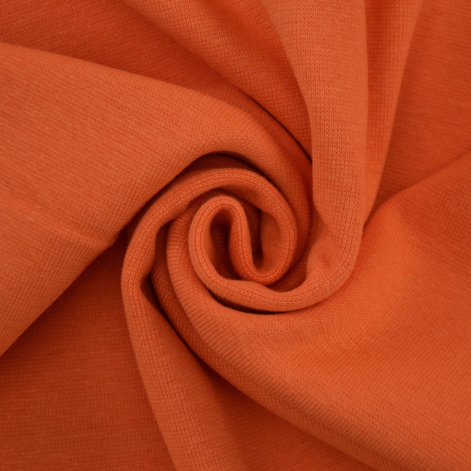 Bündchen glatt, orange Bündchen glatt, orange von Stoffe Hemmers