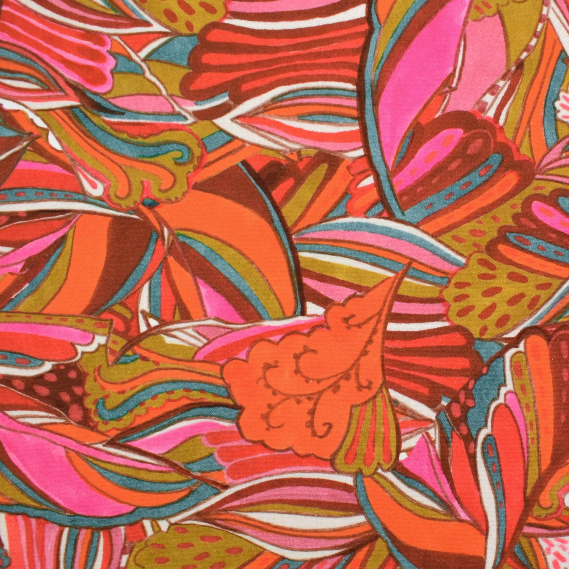 Canvas Leaves, terracotta Canvas Leaves, terracotta von Stoffe Hemmers