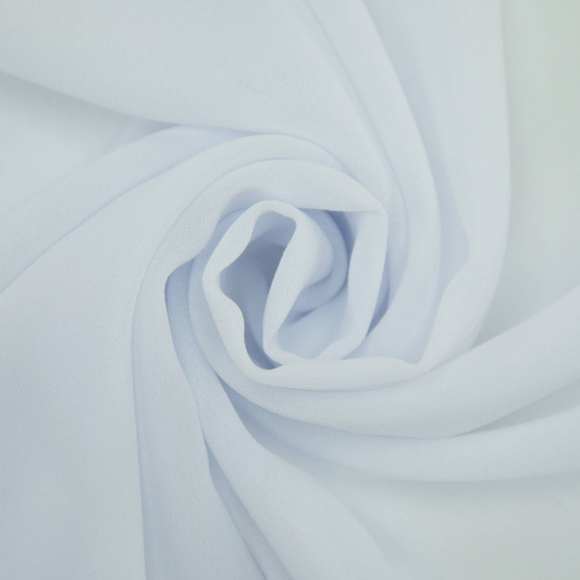 Chiffon weiß, einfarbig - Hochzeitsstoff Chiffon weiß, einfarbig - Hochzeitsstoff von Stoffe Hemmers