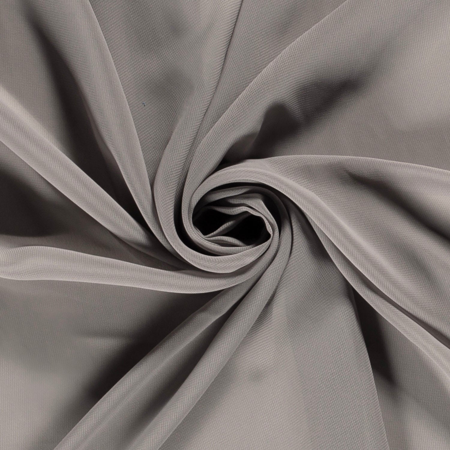 Chiffon grau von Stoffe Hemmers