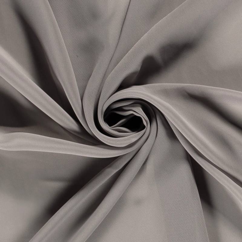 Chiffon grau von Stoffe Hemmers