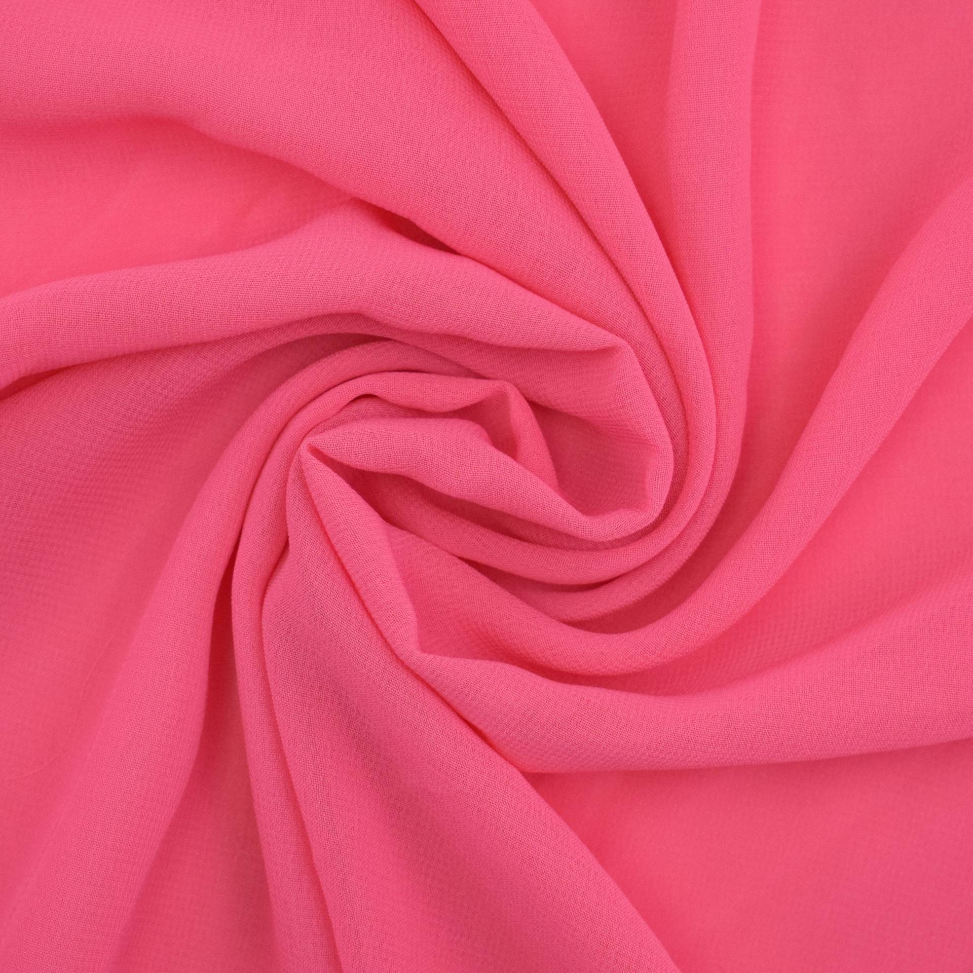 Chiffon hellpink von Stoffe Hemmers