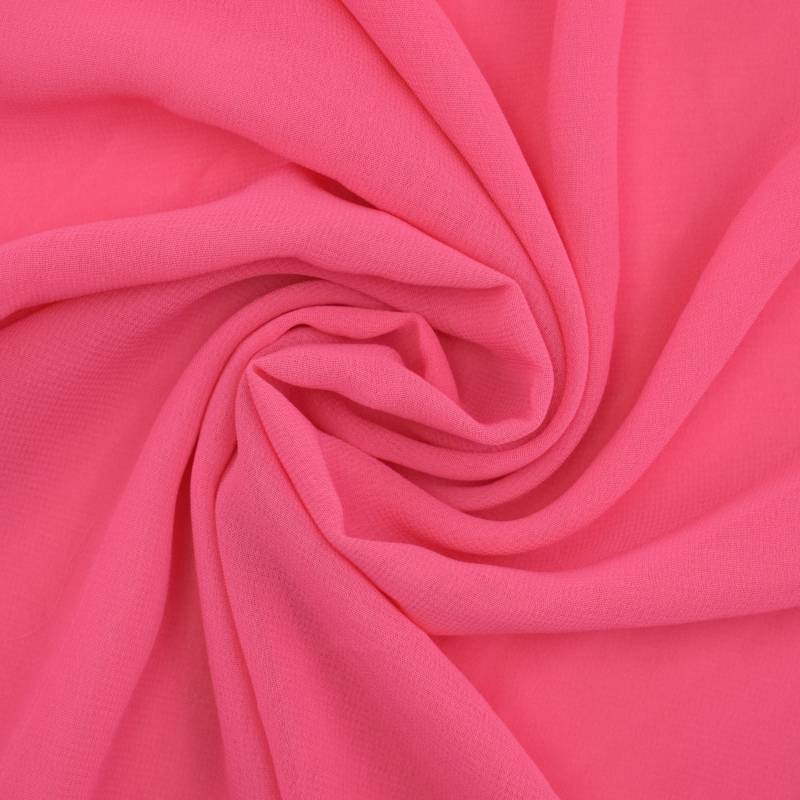Chiffon hellpink von Stoffe Hemmers