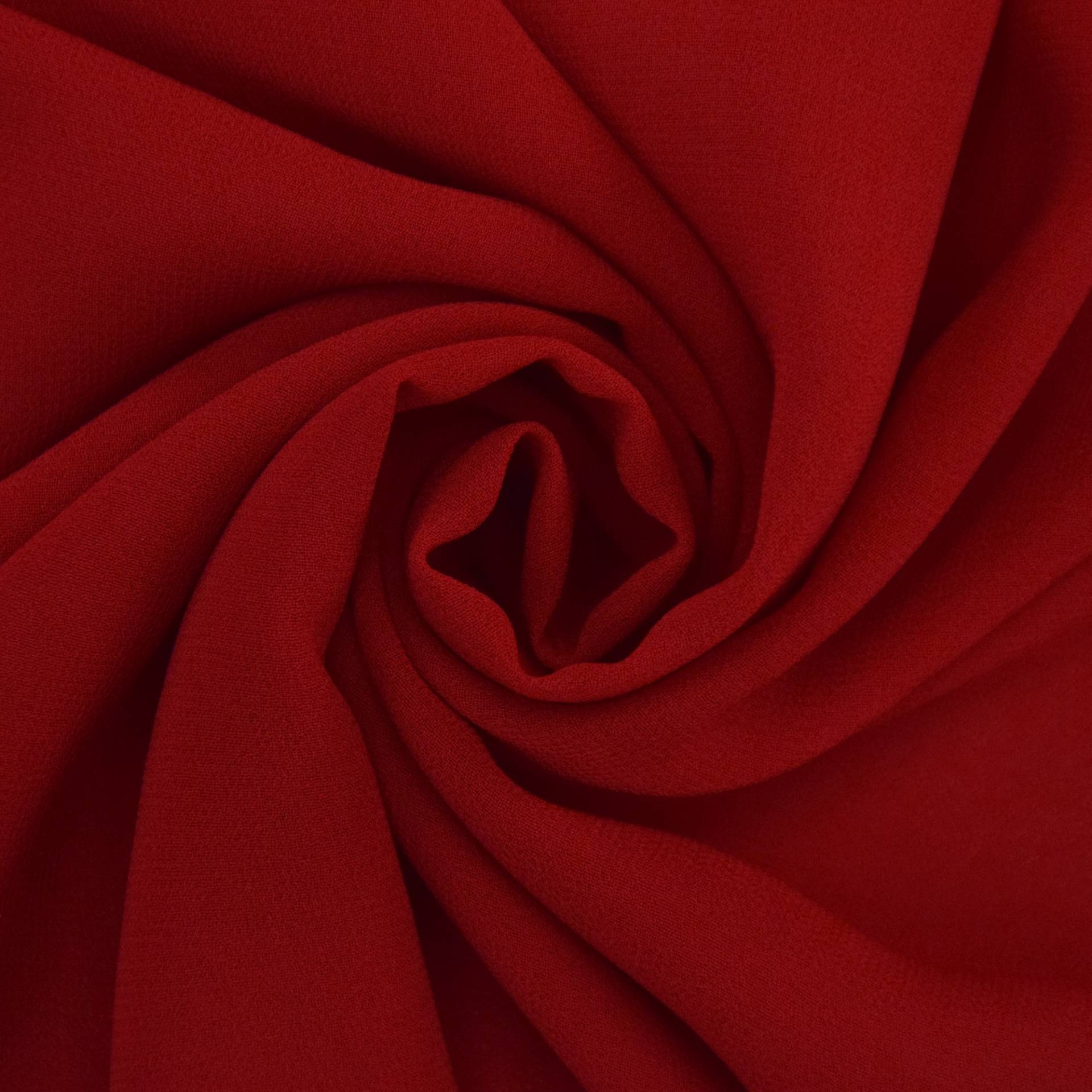 Chiffon rot, unifarben - Hochzeitsstoff Chiffon rot, unifarben - Hochzeitsstoff von Stoffe Hemmers