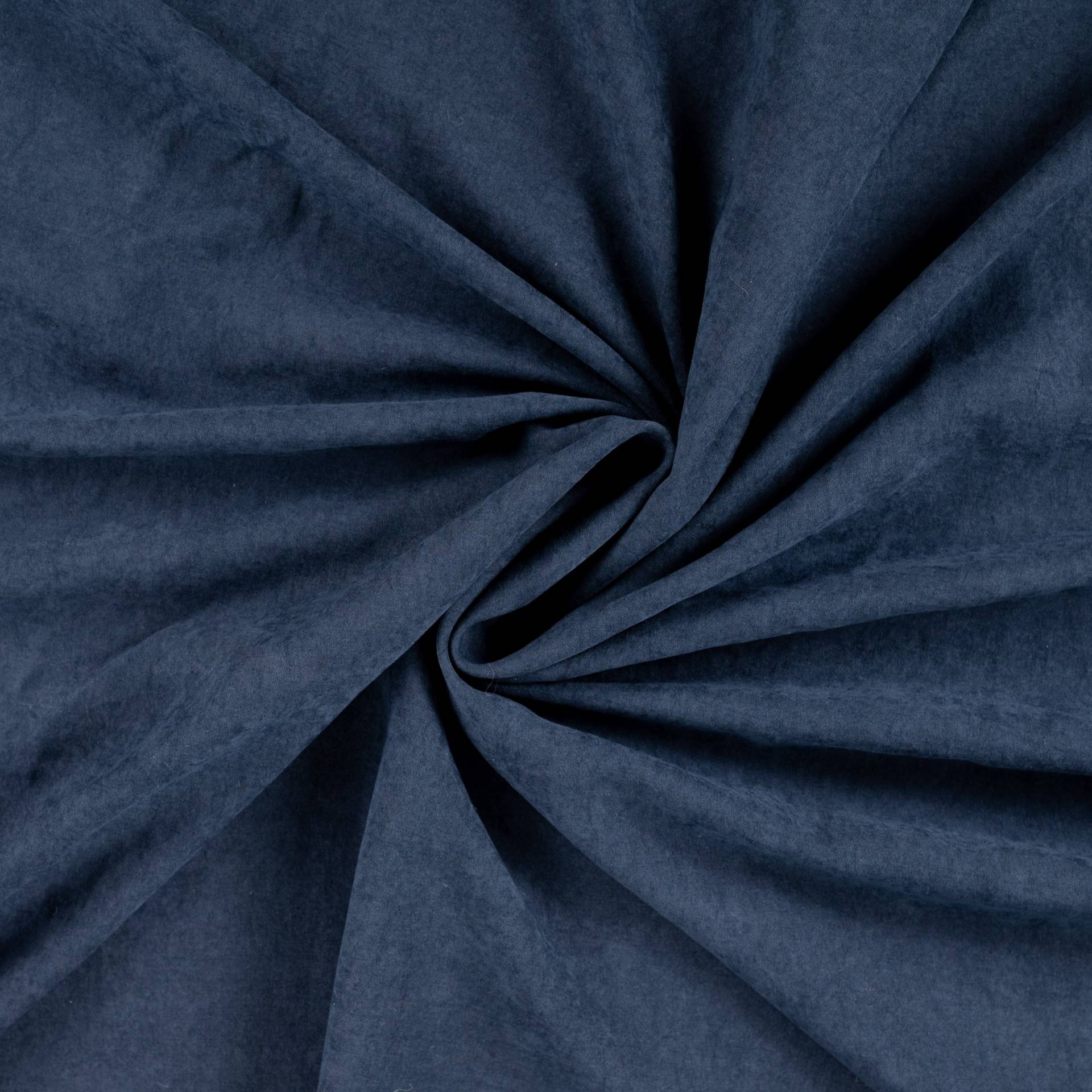 Cupro Satin, dunkelblau von Stoffe Hemmers