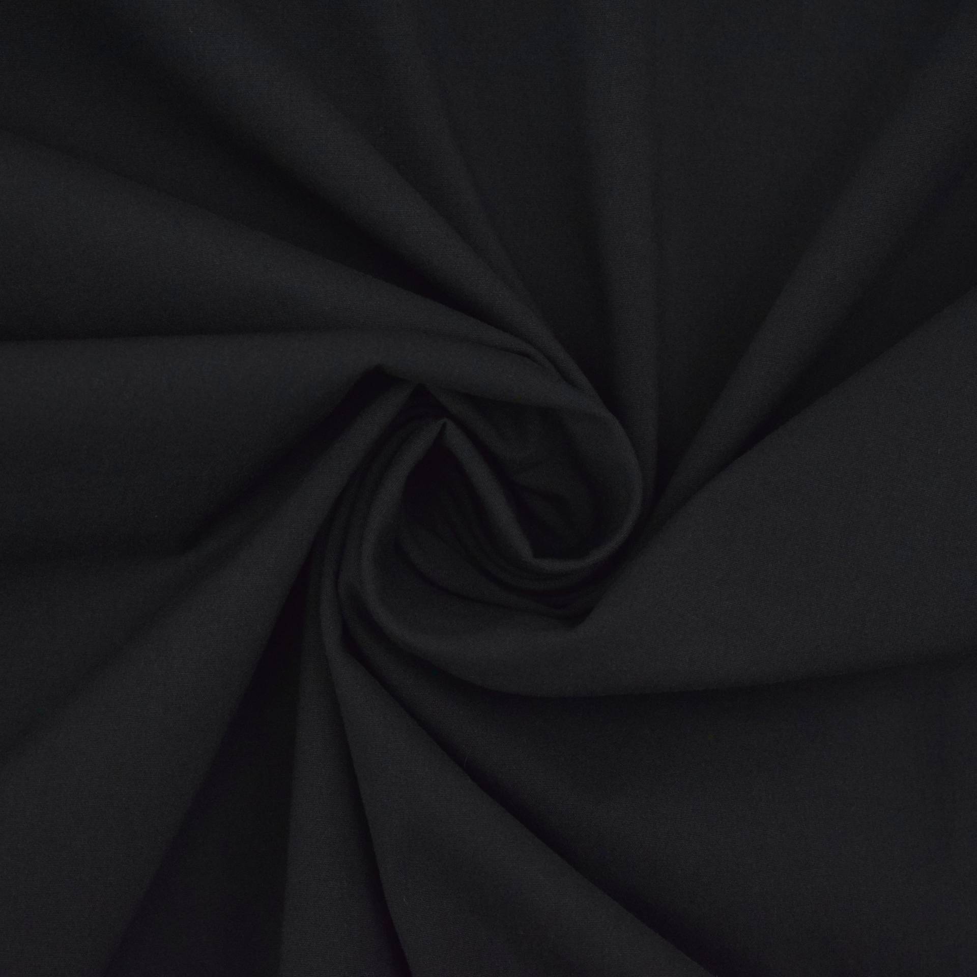 Cupro Twill Pia, schwarz von Stoffe Hemmers
