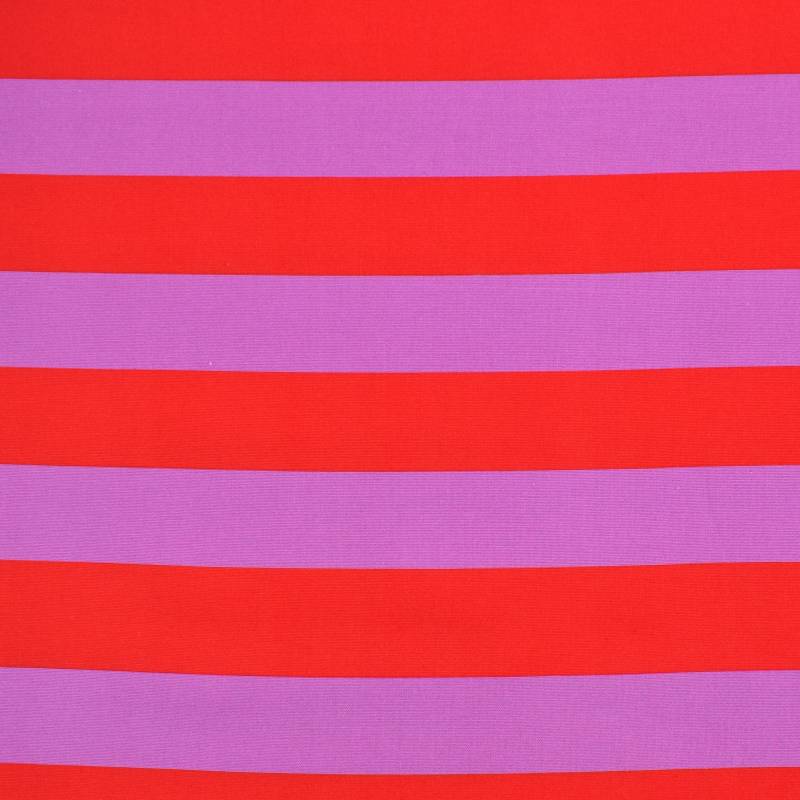 Dekostoff Canvas Blockstreifen, rot Dekostoff Canvas Blockstreifen, rot von Stoffe Hemmers