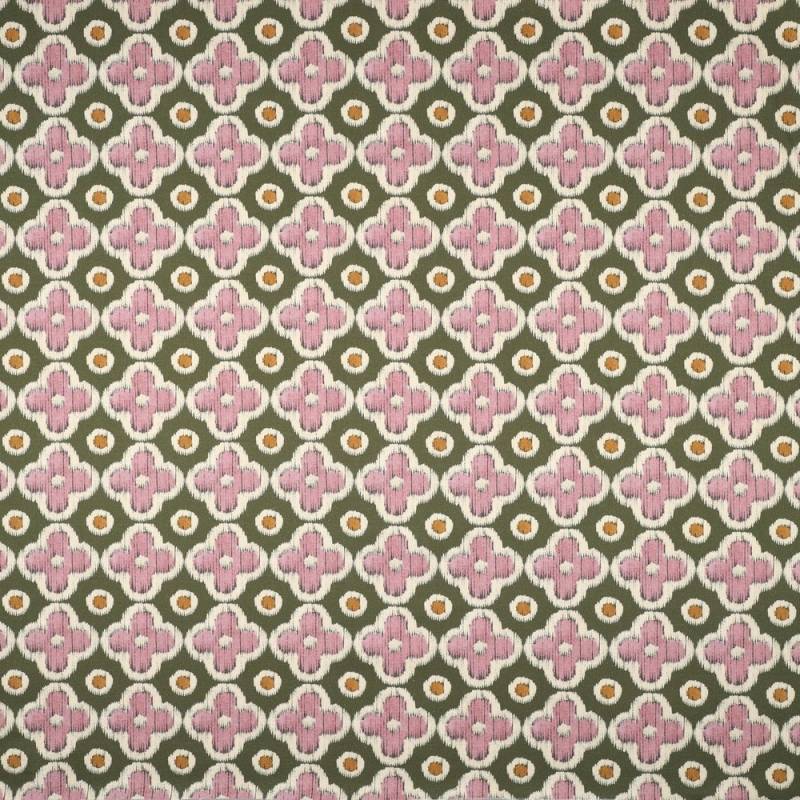 Dekostoff Canvas Flower Love, olivgrün Dekostoff Canvas Flower Love, olivgrün von Stoffe Hemmers