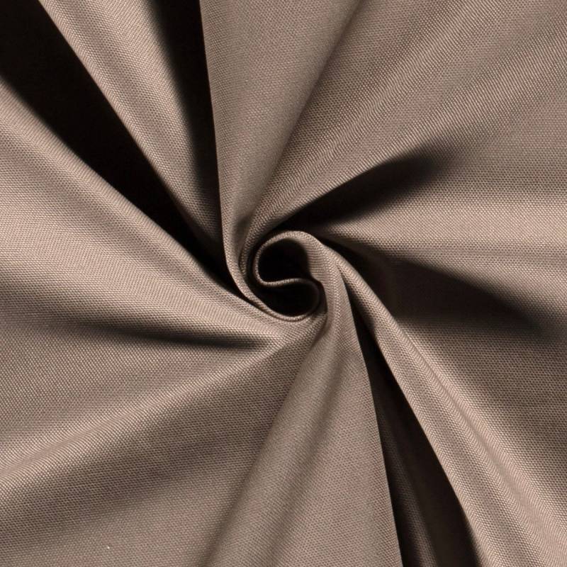 Dekostoff Canvas Stoff uni, hellbraun von Stoffe Hemmers