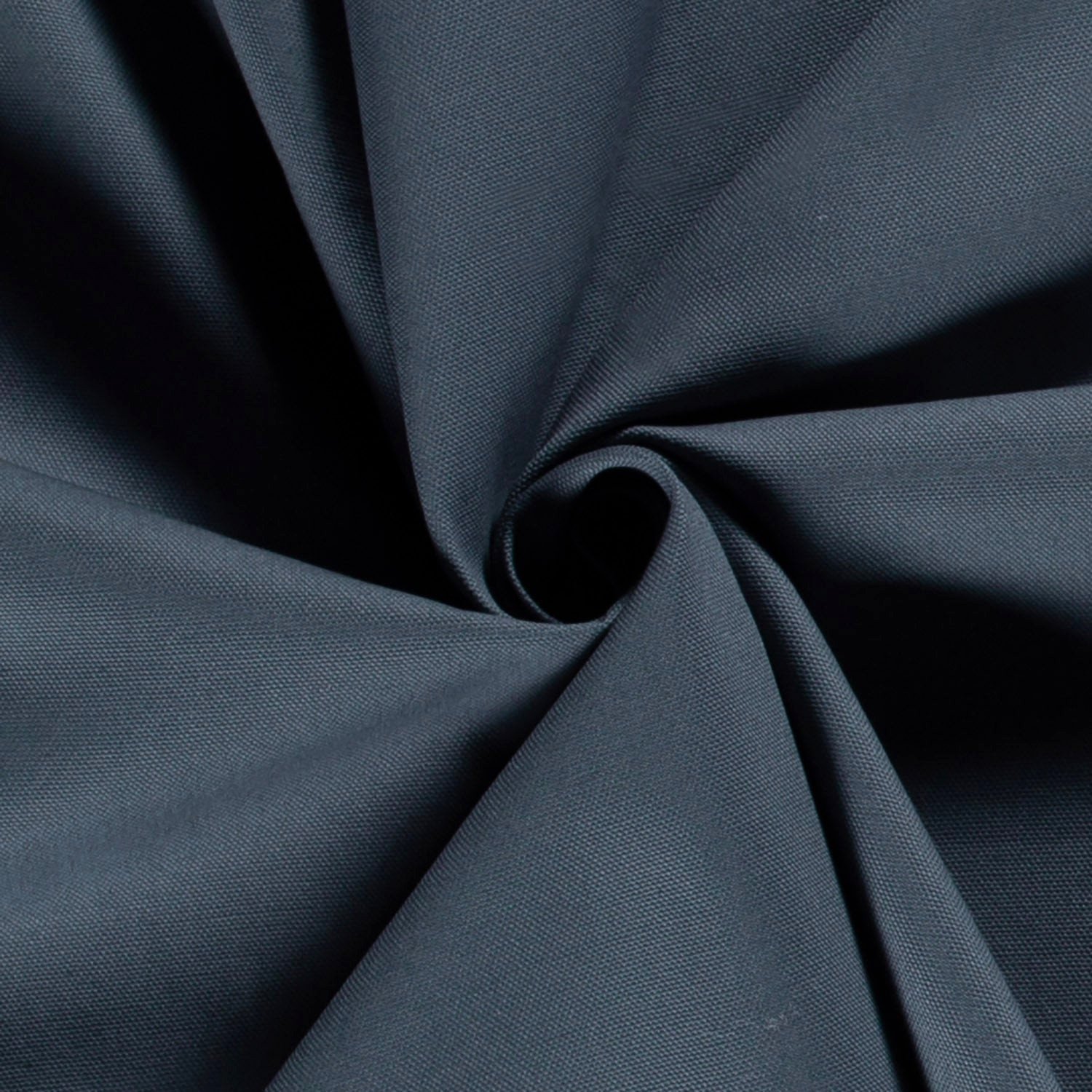 Dekostoff Canvas Stoff uni, jeansblau von Stoffe Hemmers